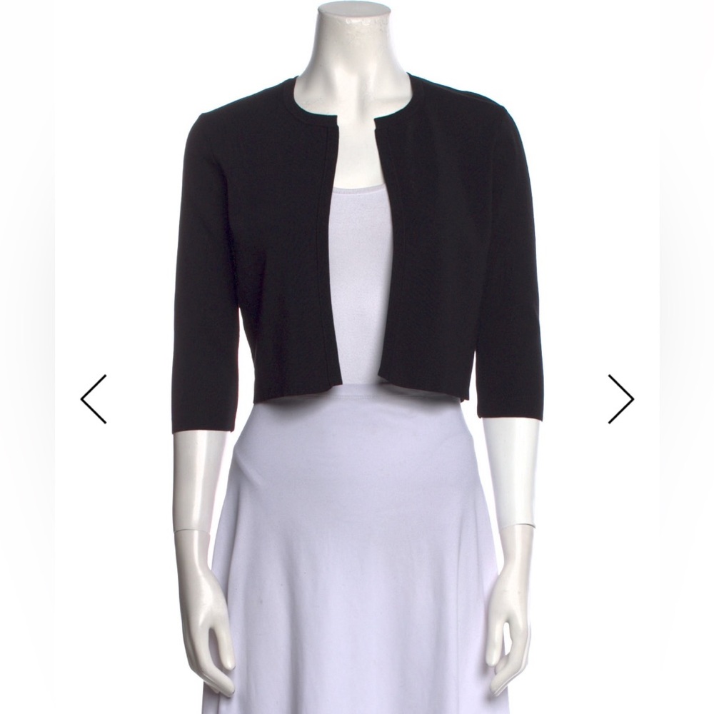 Pearl by Lela Rose Open Front Sweater